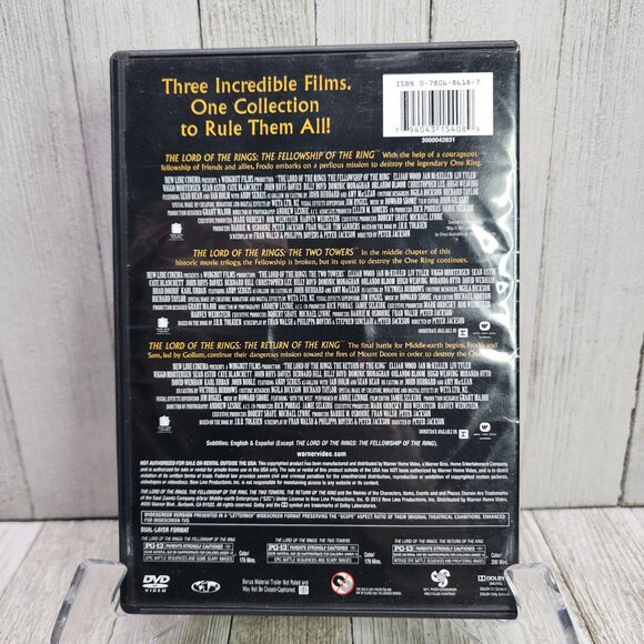 The Lord Of The Rings: Theatrical Versions 3-Film Collection DVD 2012 - Picture 7 of 9